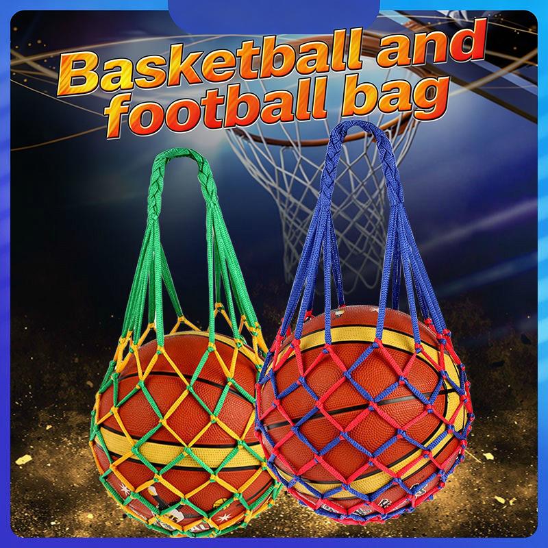 Sports Equipment Outdoor Storage - Football Net Bag Nylon Bold Storage