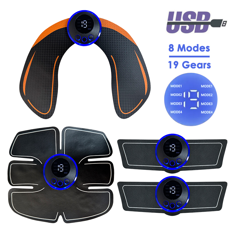 Sports Equipment Club - Electrical Muscel Stimulator Massager Abdomen Buttocks