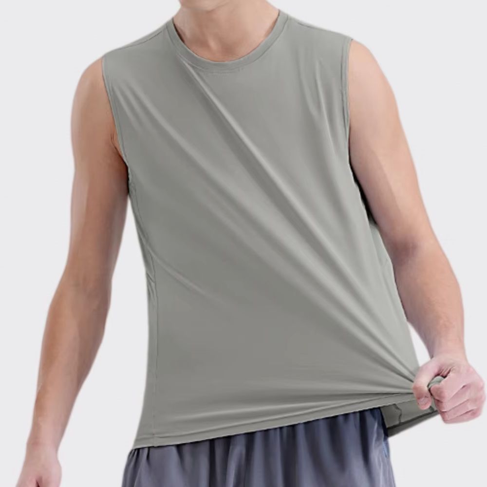 Sports Equipment Logos - Men's Summer Bodybuilding Tank Tops Gym