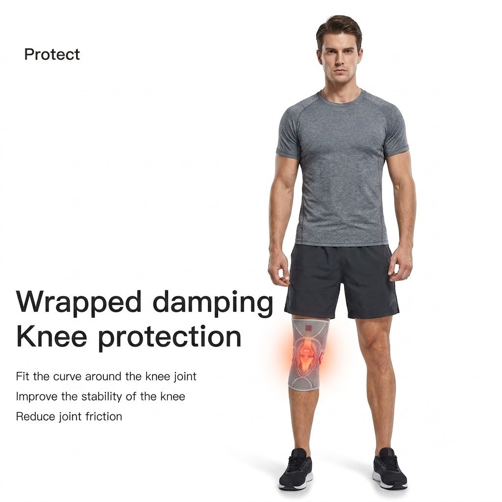 Volleyball Knee Pad - 1PC Knee Pads Compression Knee Pad