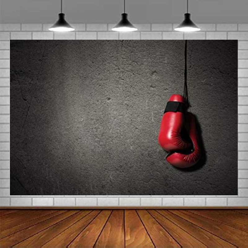 Sports Equipment Photos - Photography Backdrop Sports Match Red Boxing
