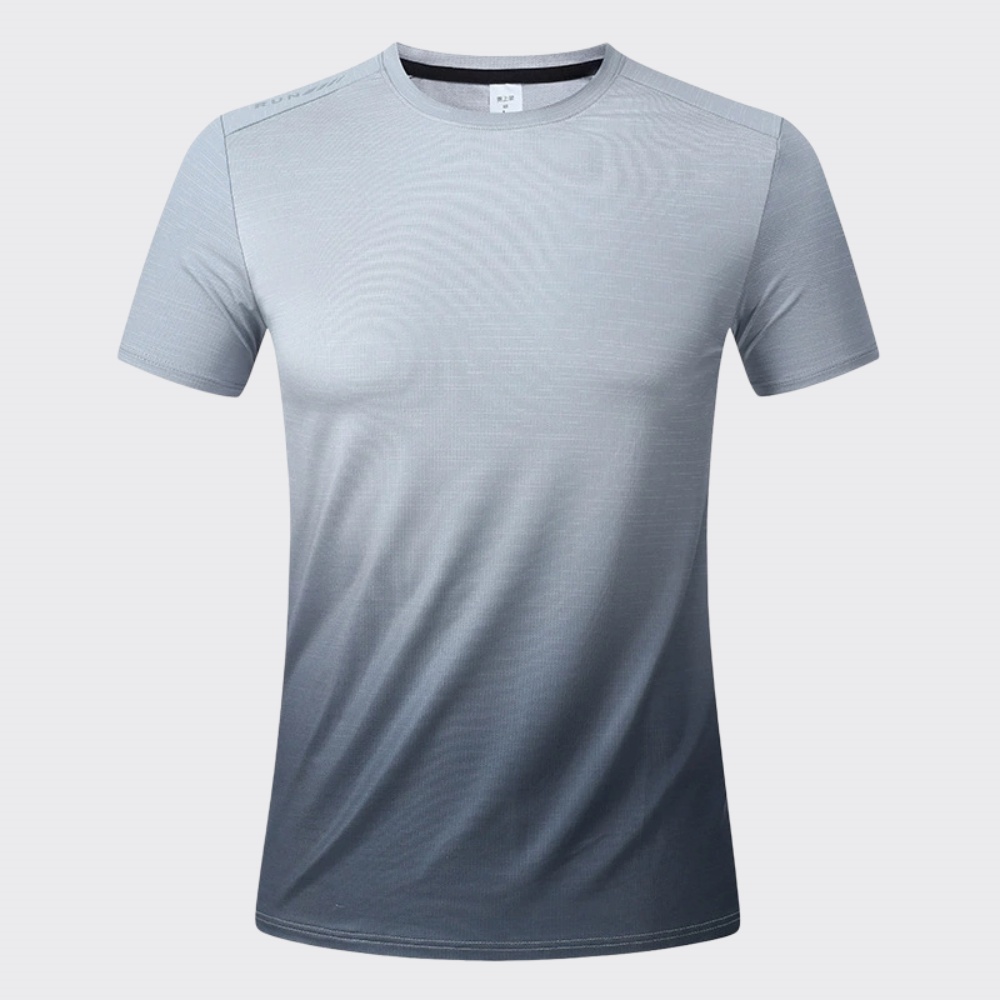 Sports Equipment Logos - Men's Fitness Running T-Shirt Gym Sports