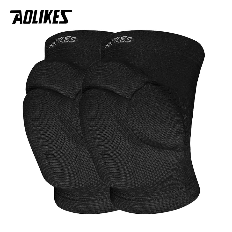 Volleyball Knee Pad - AOLIKES 1 Pair Sports Thickening Knee