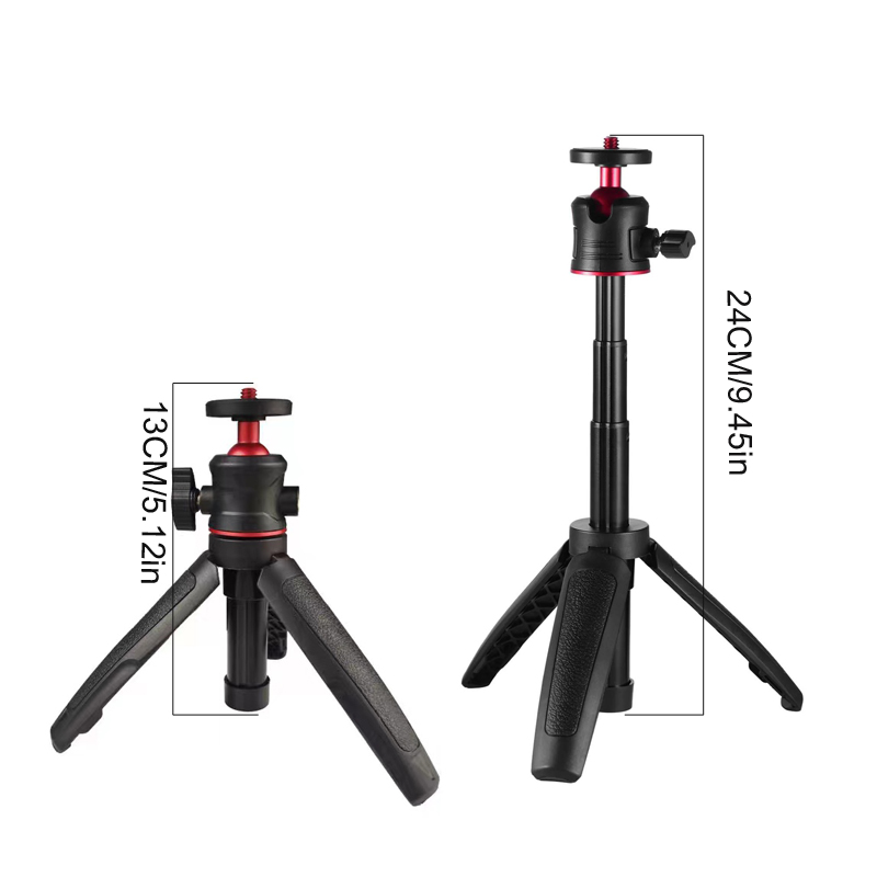 Lacrosse Stick Head - Foldable Tripods with Cold Shoe Ball