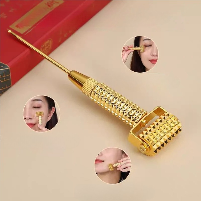 Lacrosse Stick Head - Facial Reflexology Massage Tool Retractable Acupuncture