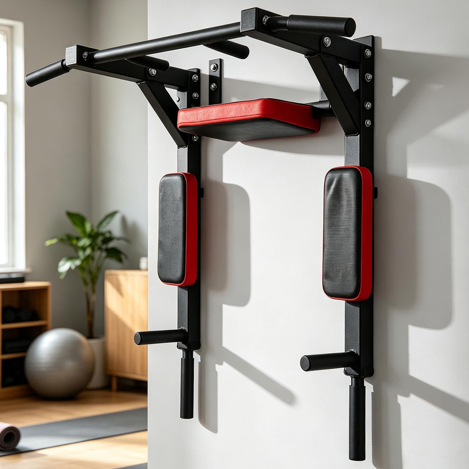 Sports Equipment For Home - Wall-Mounted Pull-up Bar Fitness Horizontal Bar