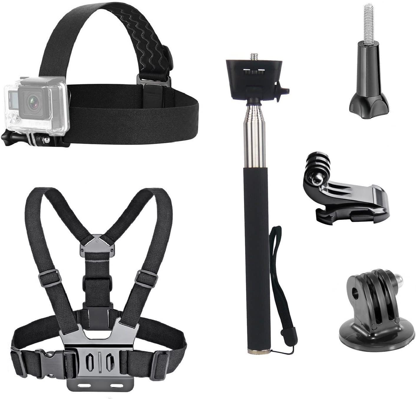 Lacrosse Stick Head - Accessories Bundle Kit Head Strap Mount/Chest