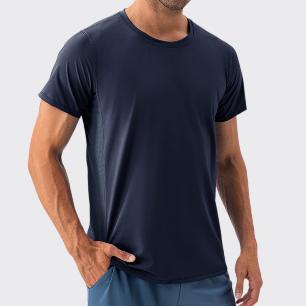 Quick Dry Sports T-Shirt Short - Sports Equipment Logos 评论和价格