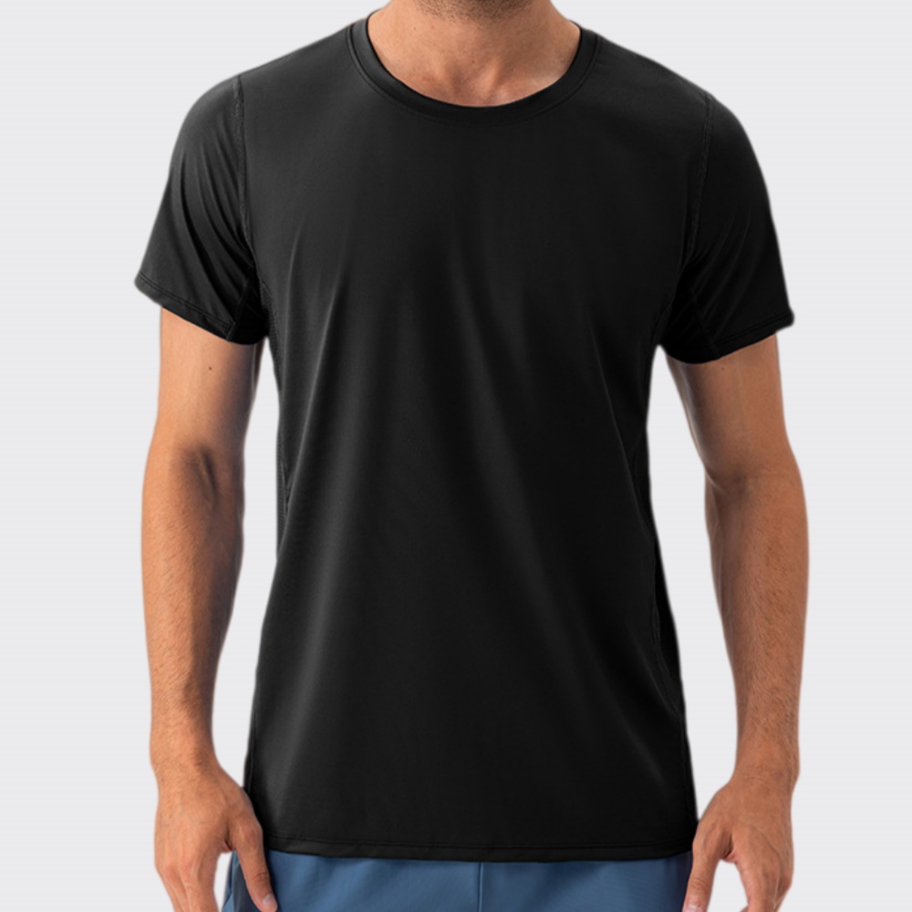 Quick Dry Sports T-Shirt Short - Sports Equipment Logos 评论和价格