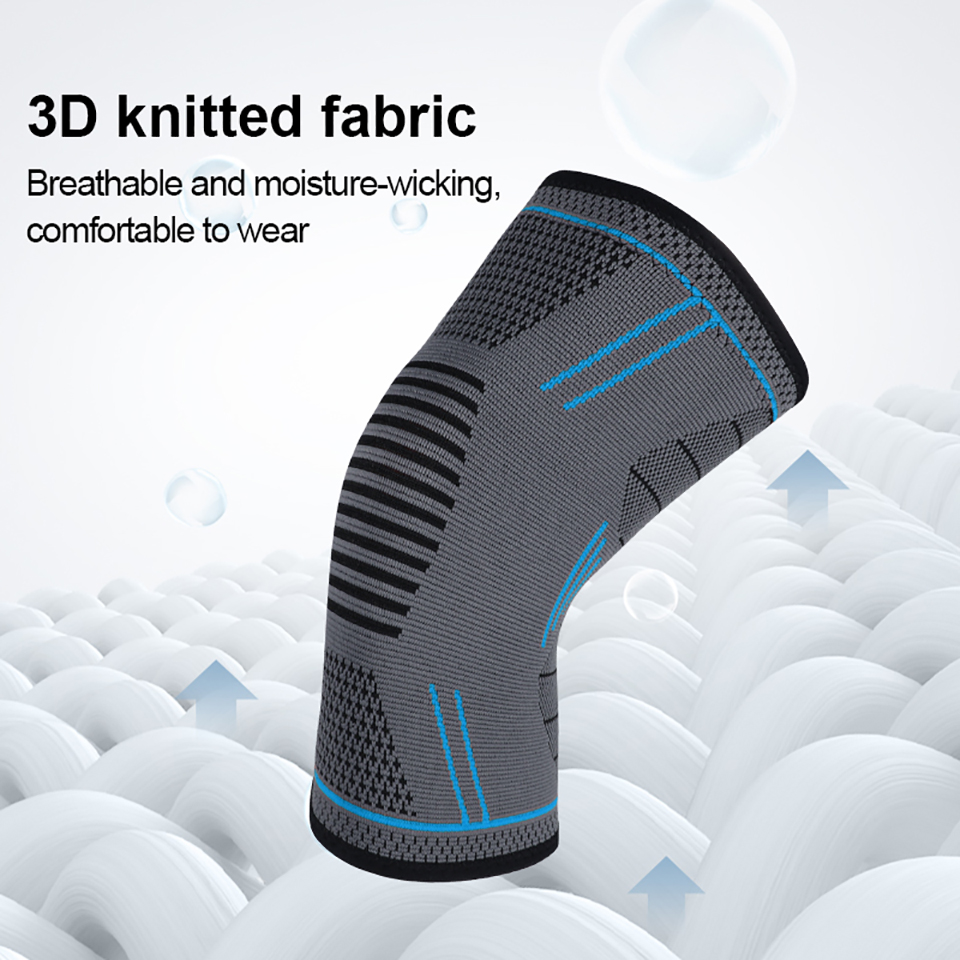 1Pcs Elastic Knee Pads Silicon - Volleyball Knee Pad 评论和价格