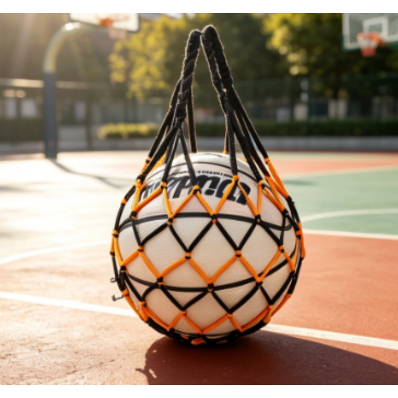 1Pc Football Net Bag Nylon Bol - Sports Equipment Outdoor Storage 评论和价格