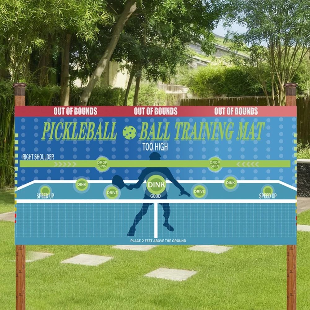 180x89cm Pickleball Practice P - Sports Equipment Poster 评论和价格