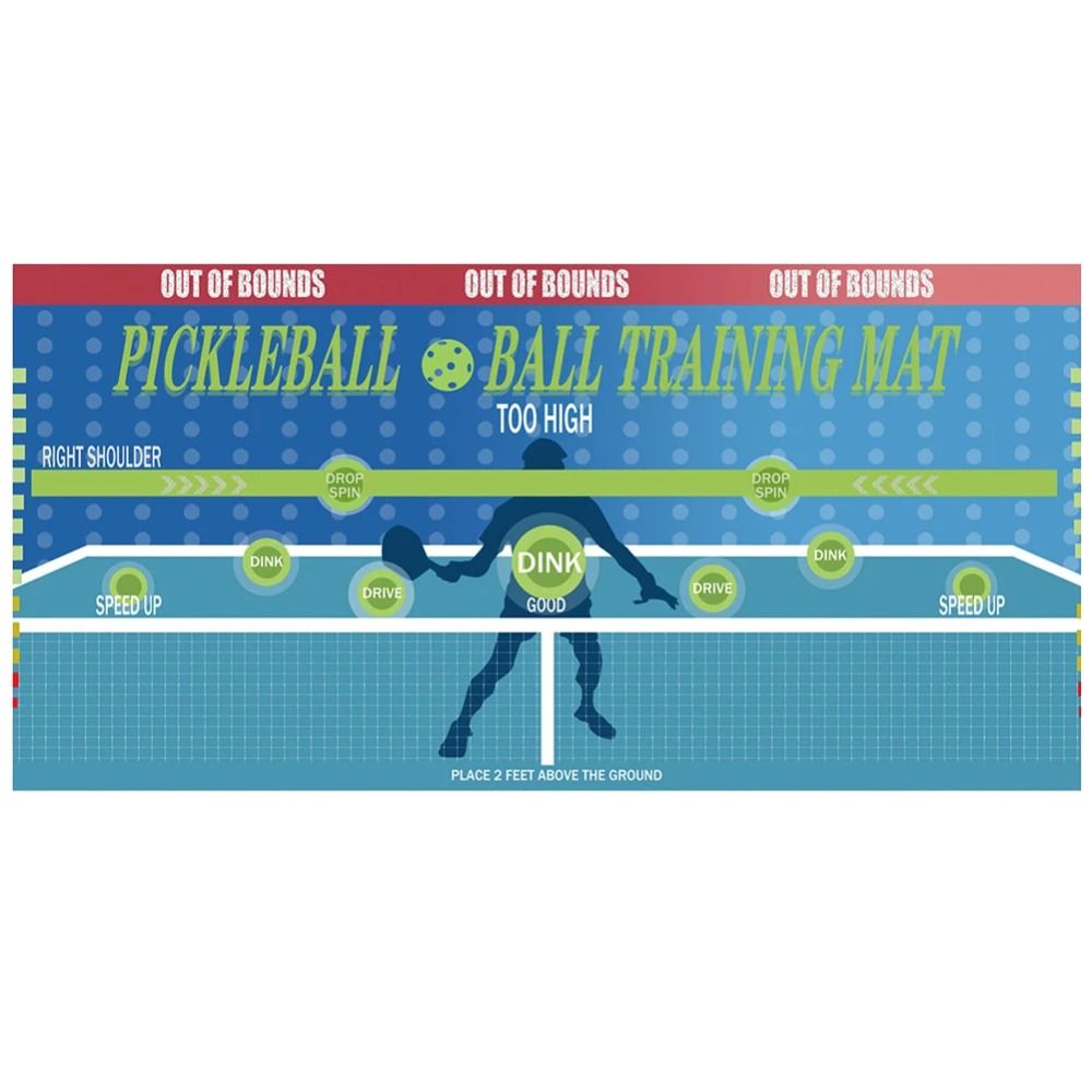 180x89cm Pickleball Practice P - Sports Equipment Poster 评论和价格