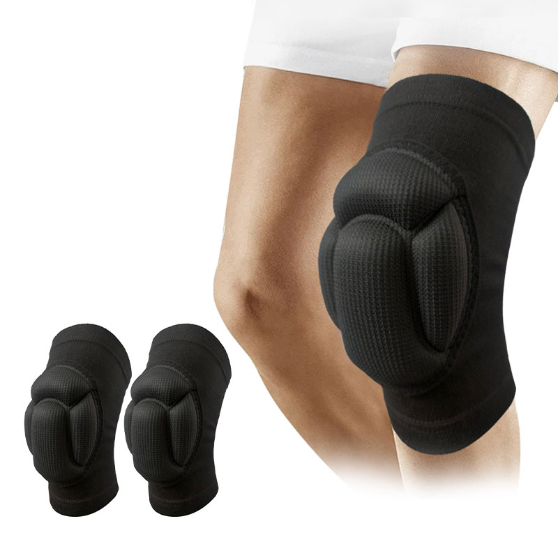 1 Pair/2Pcs Thickening Knee Pa - Volleyball Knee Pad 评论和价格