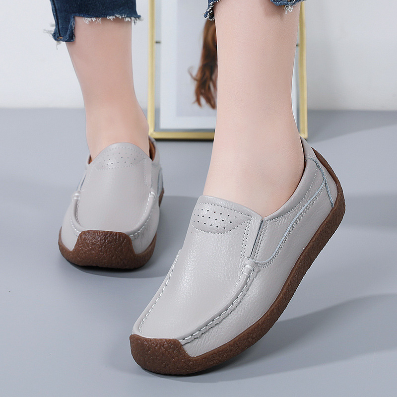 Genuine Leather Women's Casual - Sports Equipment Brand 评论和价格