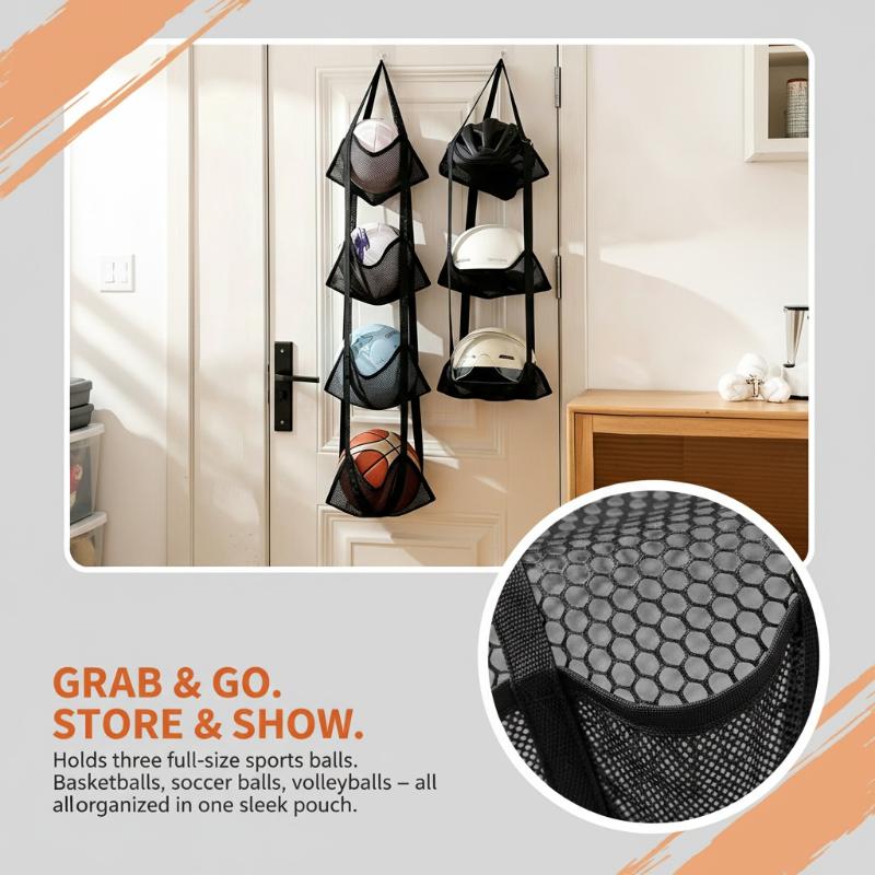 Wall Mounted Basketball Storag - Sports Equipment Garage Storage 评论和价格