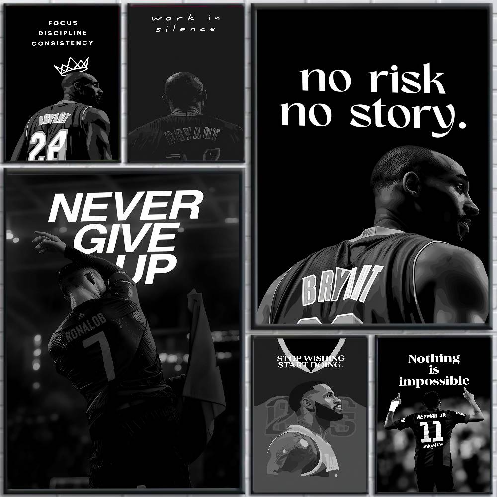 Athlete Inspirational Quotatio - Sports Equipment Poster 评论和价格