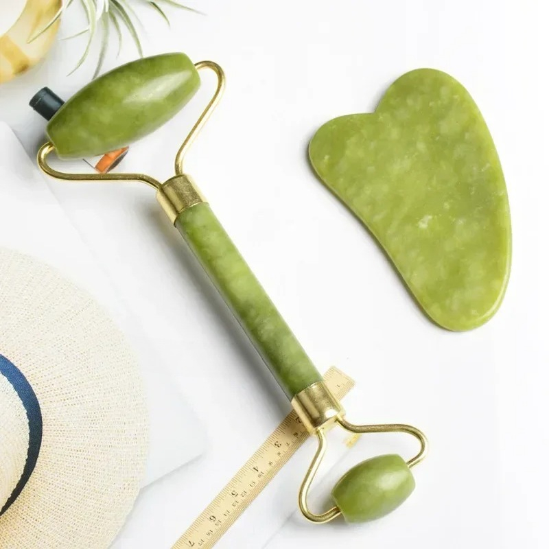Natural jade roller massager,  - Lacrosse Stick Head 评论和价格