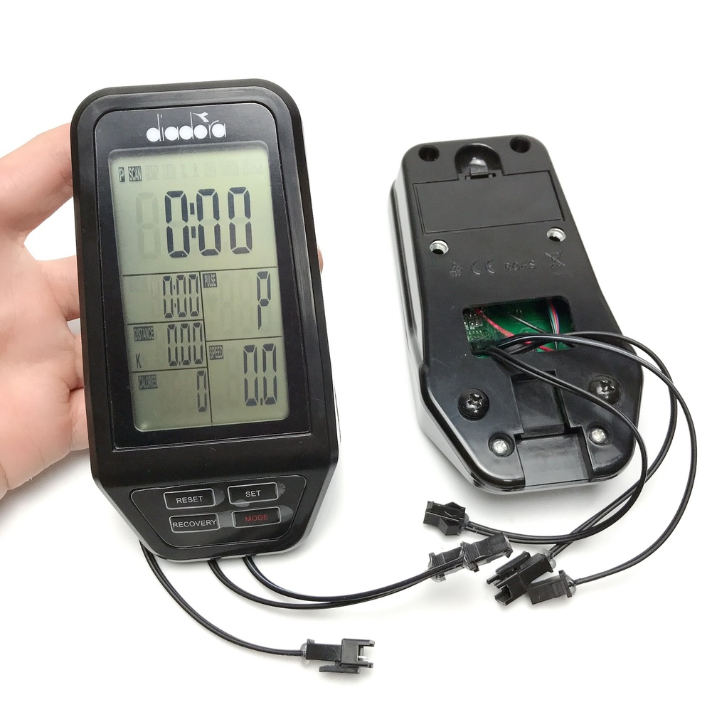 Black Exercise Bike Computer D - Sports Equipment Vending Machine 评论和价格