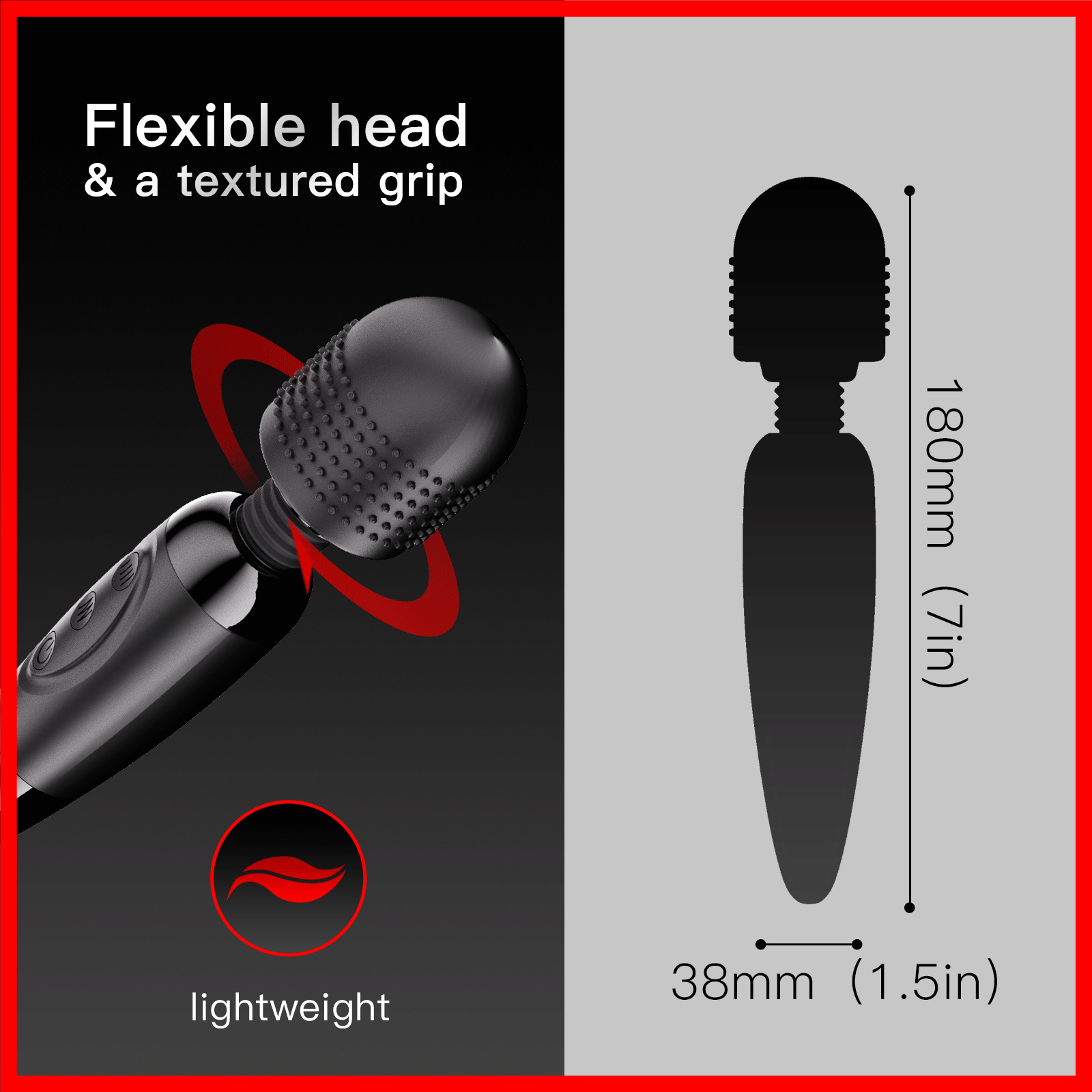 Electric Massager Stick,8 Inte - Lacrosse Stick Head 评论和价格