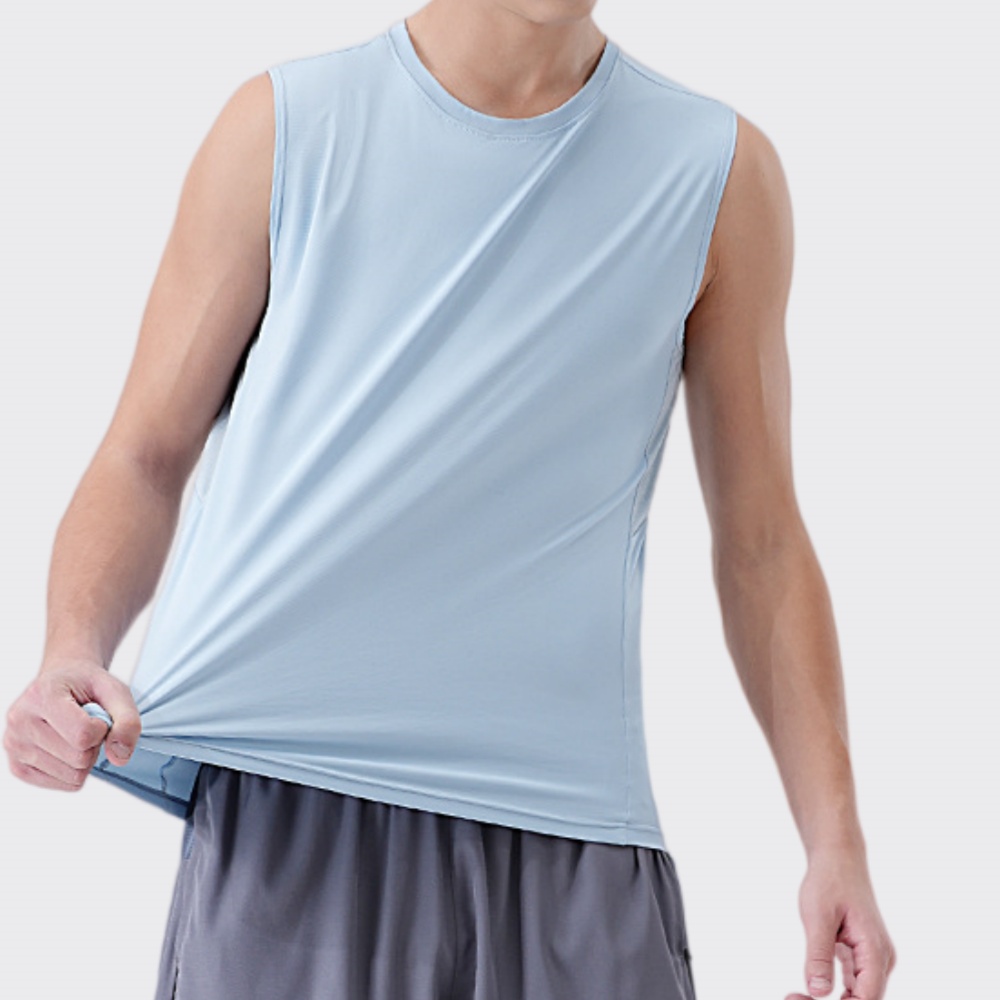 Men's Summer Bodybuilding Tank - Sports Equipment Logos 评论和价格
