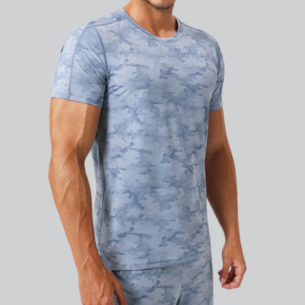 Men's Round Neck T-Shirt Sport - Sports Equipment Logos 评论和价格