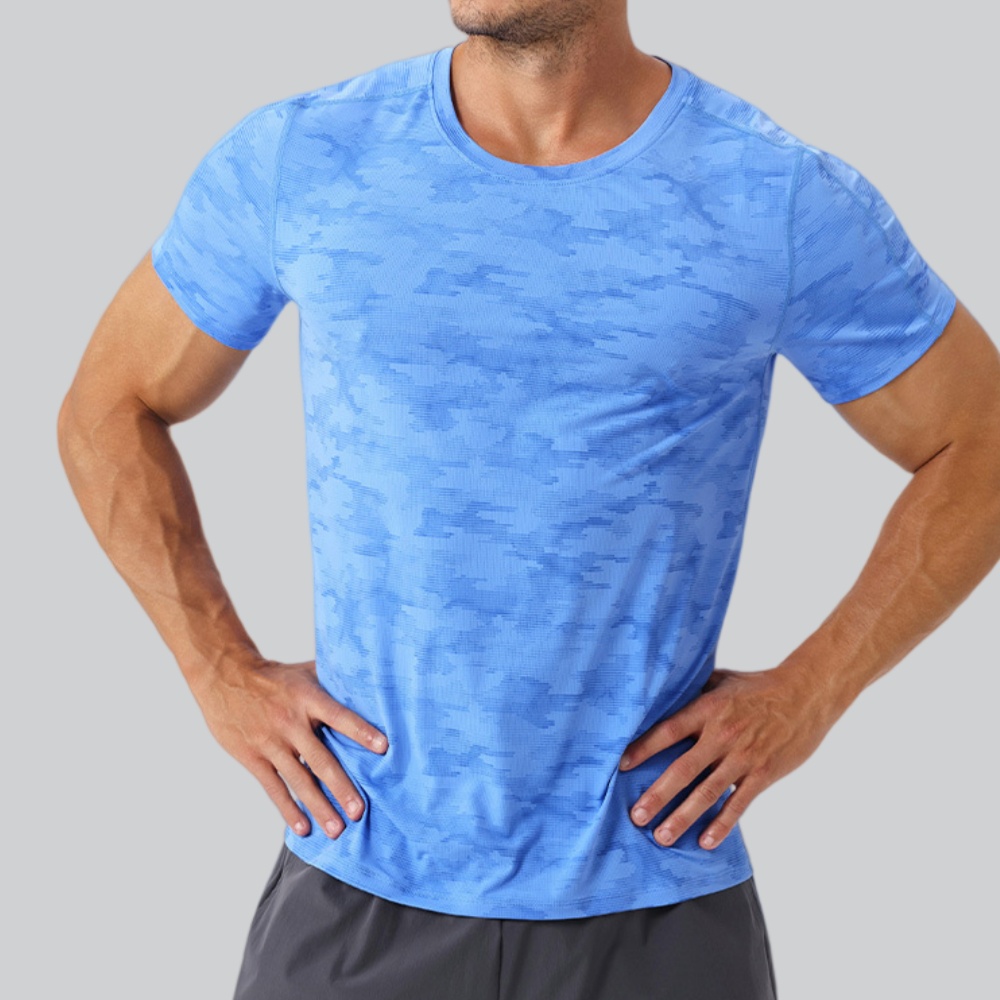 Men's Round Neck T-Shirt Sport - Sports Equipment Logos 评论和价格