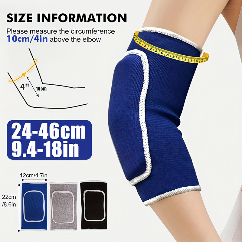 1pair Elastic Elbow Pads Thick - Volleyball Knee Pad 评论和价格