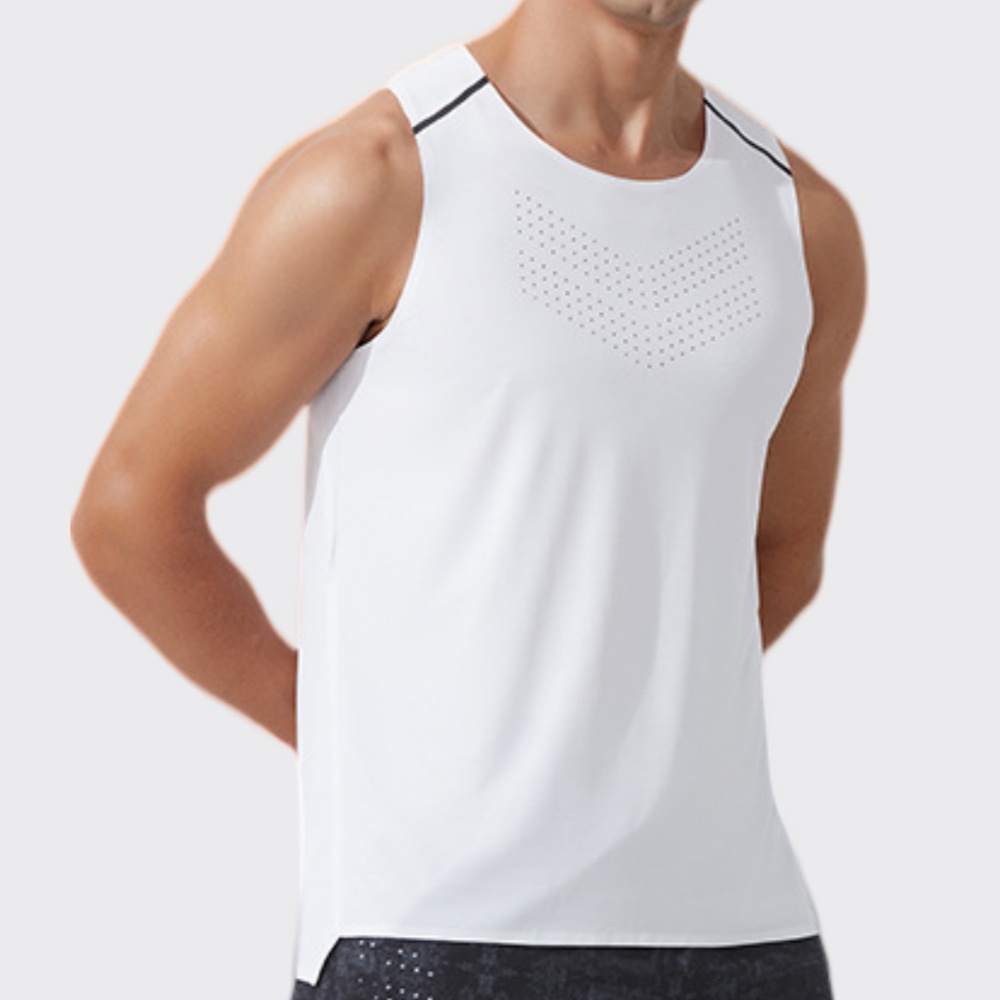 Men Gym Vest Quick Dry Running - Sports Equipment Logos 评论和价格