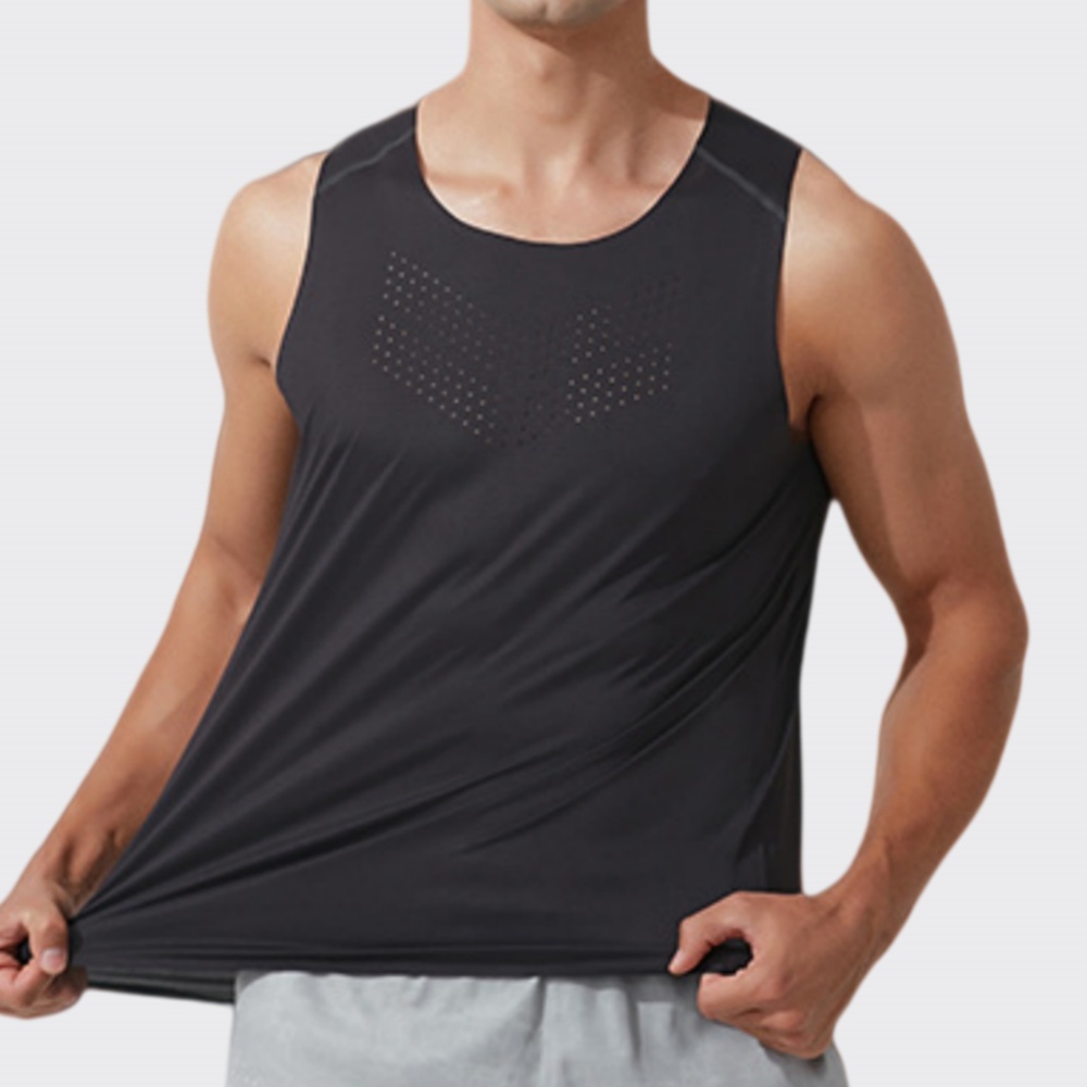 Men Gym Vest Quick Dry Running - Sports Equipment Logos 评论和价格