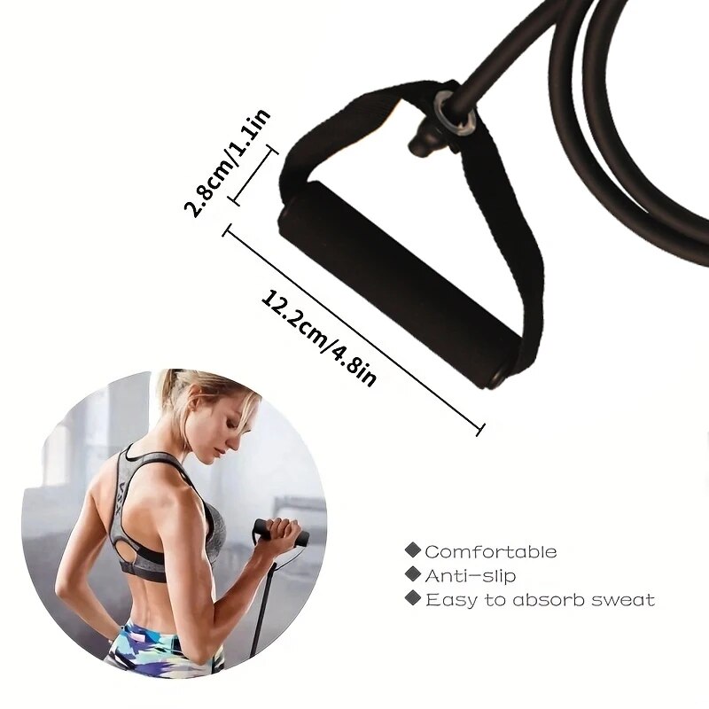 Resistance Bands With Handles, - Sports Equipment Club 评论和价格