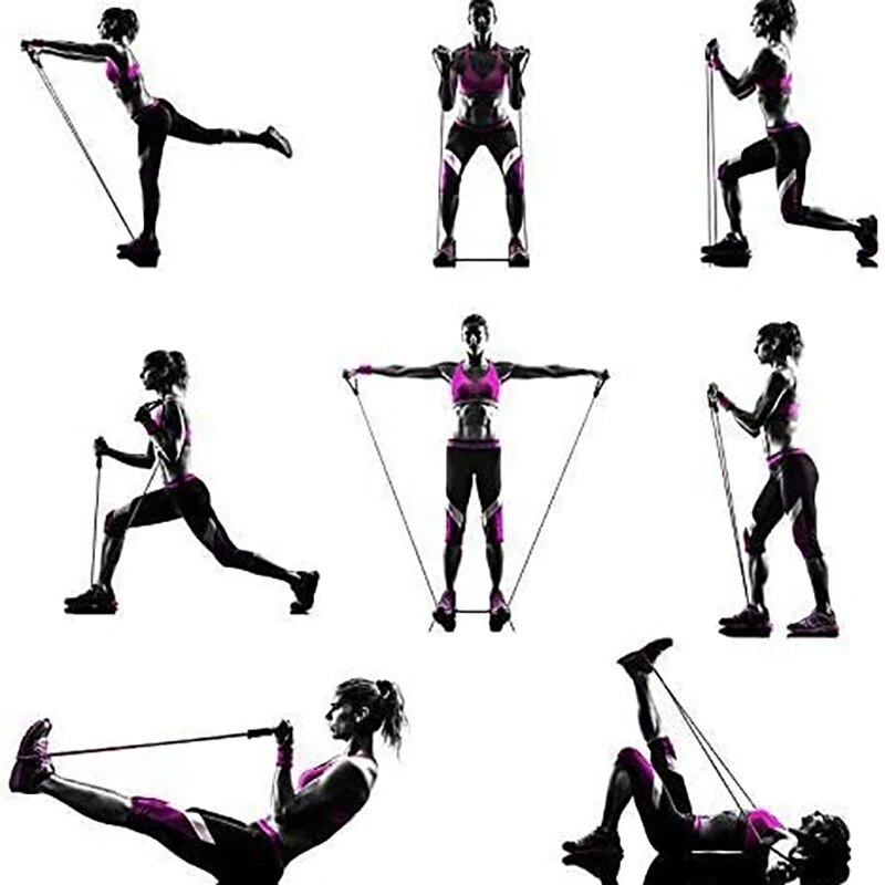Resistance Bands With Handles, - Sports Equipment Club 评论和价格
