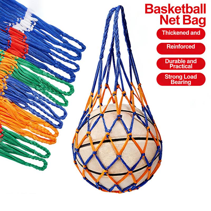 [F] Football Net Bag Nylon Bol - Sports Equipment Outdoor Storage 评论和价格