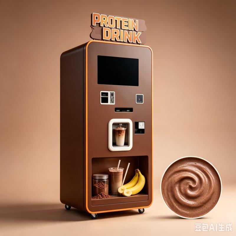 Automatic Protein Shake Vendin - Sports Equipment Vending Machine 评论和价格