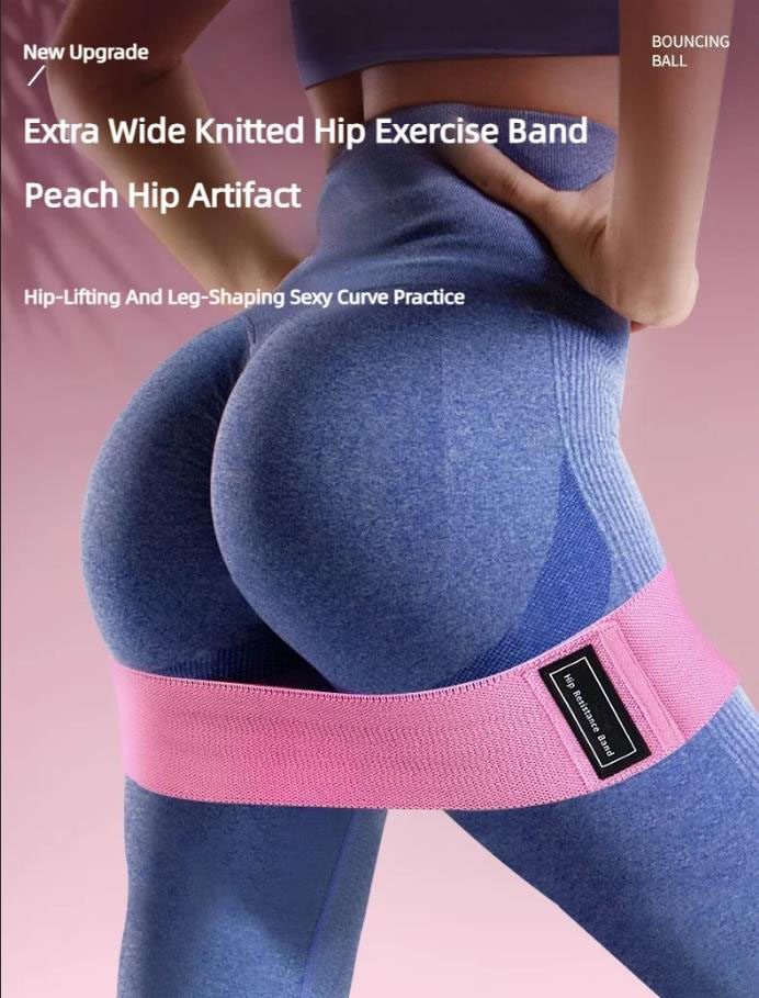 3Pcs Fabric Resistance Hip Boo - Sports Equipment Club 评论和价格