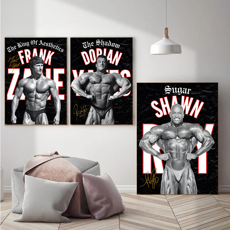 Famous Bodybuilding Fitness At - Sports Equipment Poster 评论和价格
