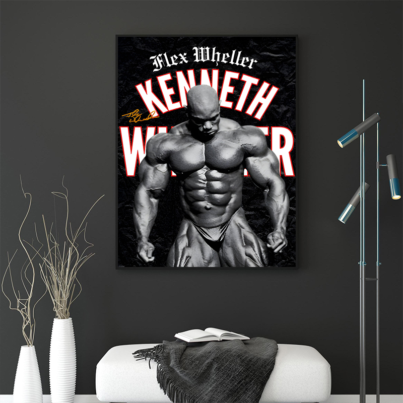 Famous Bodybuilding Fitness At - Sports Equipment Poster 评论和价格
