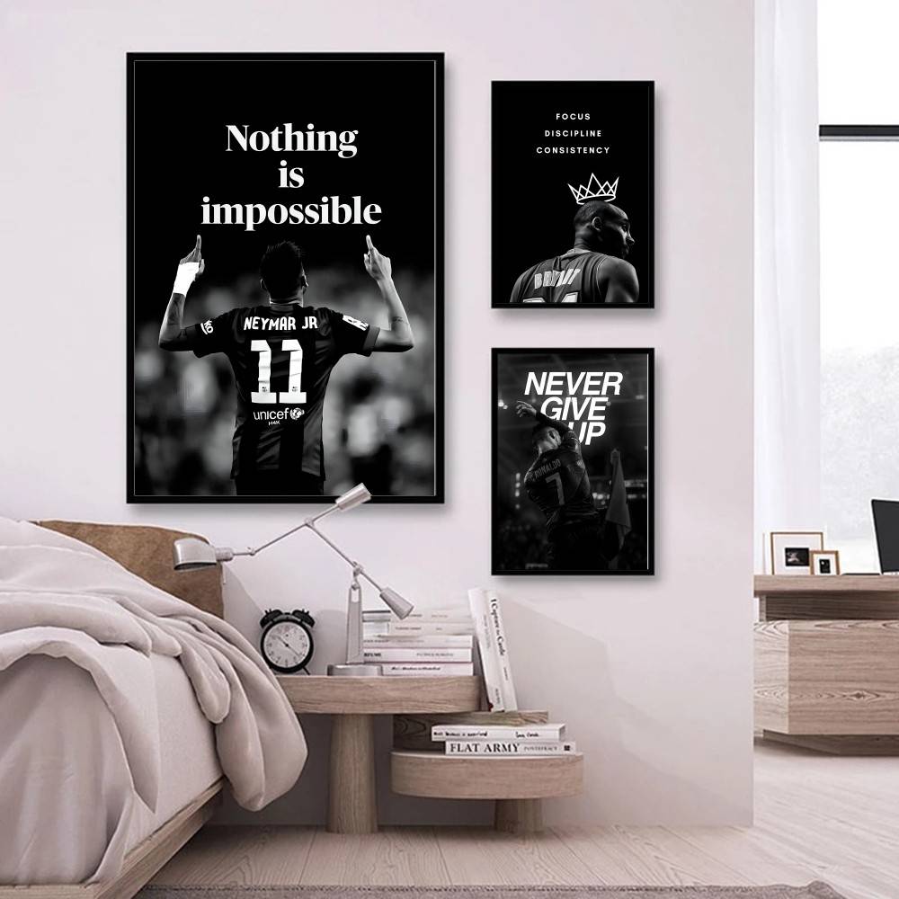 Athlete Inspirational Quotatio - Sports Equipment Poster 评论和价格