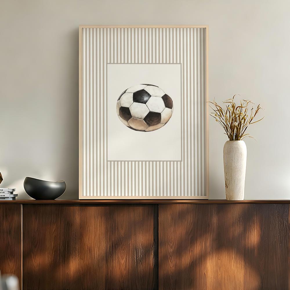 Vintage Sports Balls Equipment - Sports Equipment Poster 评论和价格