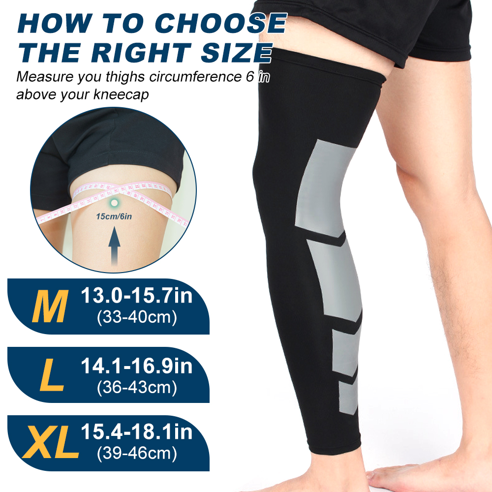 Leg Compression Sleeves, Full  - Volleyball Knee Pad 评论和价格