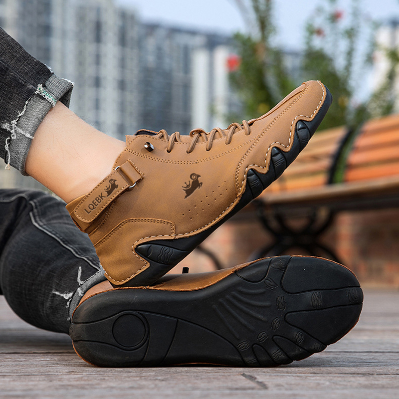 Leather Shoes for Men Casual S - Sports Equipment Brand 评论和价格
