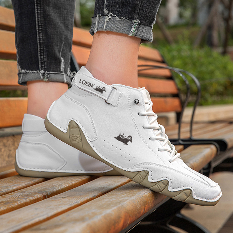 Leather Shoes for Men Casual S - Sports Equipment Brand 评论和价格