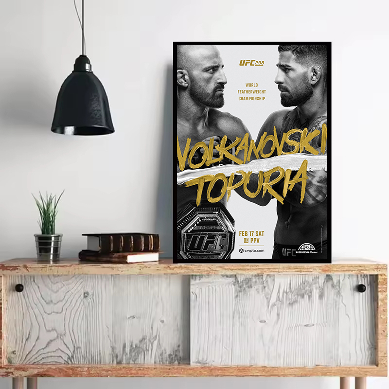 Championship Title Fight Poste - Sports Equipment Poster 评论和价格