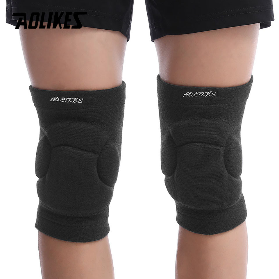 AOLIKES 1 Pair Sports Thickeni - Volleyball Knee Pad 评论和价格