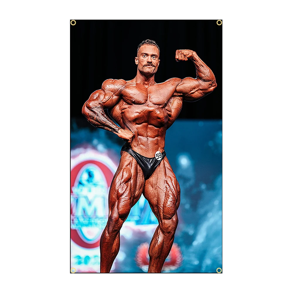 90X150CM Bodybuilding GYM Flag - Sports Equipment Poster 评论和价格