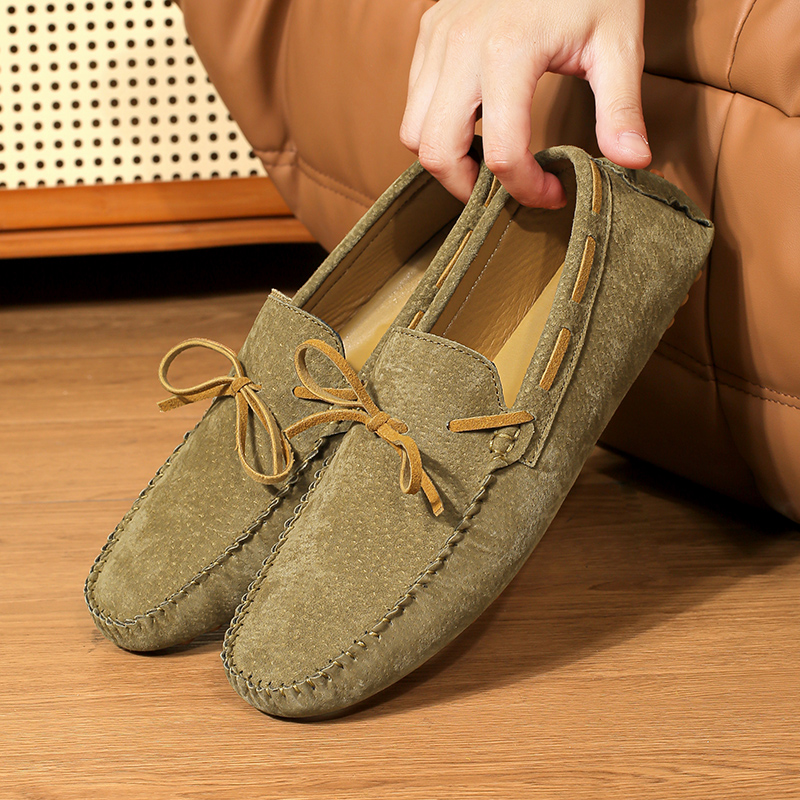 2026 Mens Moccasin Gray Brown  - Sports Equipment Brand 评论和价格